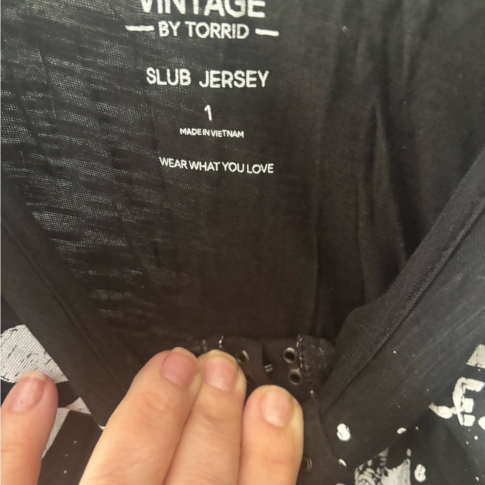 Torrid Black Legendary Graphic Tank Top - Picture 5 of 5